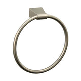 Gatco Bleu Chrome Wall Mount Towel Ring - Super Arbor