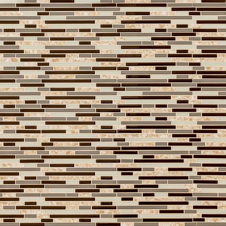 MSI Amalfi Cafe Interlocking 12 in. x 12 in. x 6 mm Glass and Porcelain Mesh-Mounted Mosaic Tile (15 sq. ft./case)