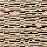 MSI Amalfi Cafe Interlocking 12 in. x 12 in. x 6 mm Glass and Porcelain Mesh-Mounted Mosaic Tile (15 sq. ft./case)