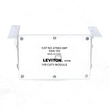 Structured Media Center Premium 1x8 (6-Way) Active Video Amplified Splitter Module - White - Super Arbor