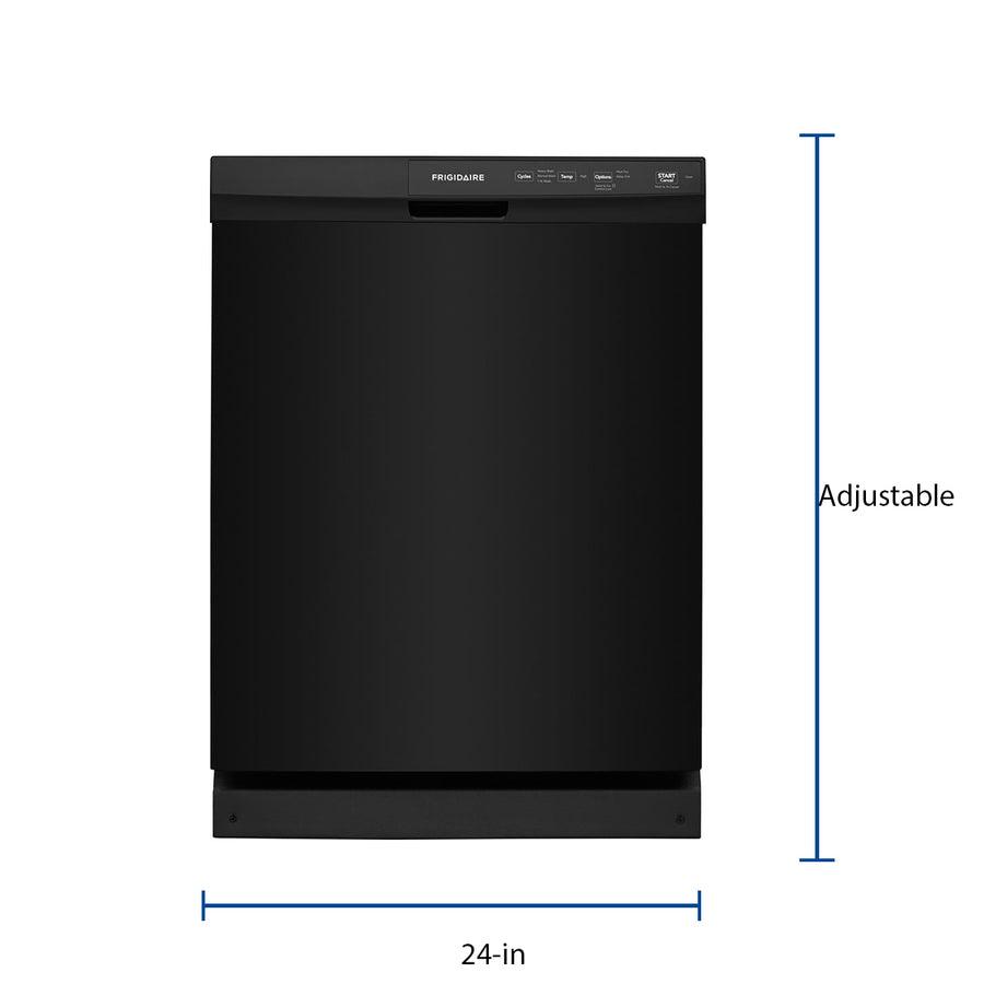 Frigidaire 60-Decibel Front Control 24-in Built-In Dishwasher (Stainless Steel) ENERGY STAR - Super Arbor