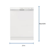 Frigidaire 60-Decibel Front Control 24-in Built-In Dishwasher (Stainless Steel) ENERGY STAR - Super Arbor