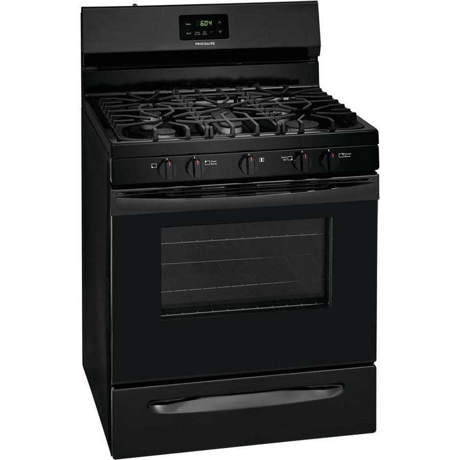 Frigidaire 30-in 5 Burners 5-cu ft Freestanding Gas Range (EasyCare Stainless Steel) - Super Arbor