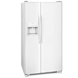 Frigidaire 25.5-cu ft Side-by-Side Refrigerator with Ice Maker (Black) - Super Arbor