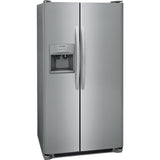 Frigidaire 25.5-cu ft Side-by-Side Refrigerator with Ice Maker (Black) - Super Arbor