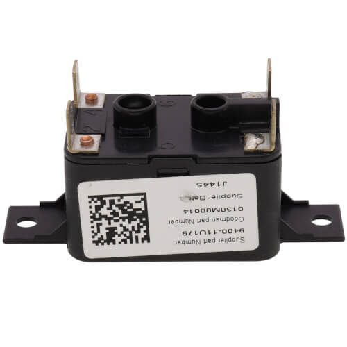 Goodman-Amana 0130M00014 motor - label view (Voltage: 240V; Product Type: Motor)