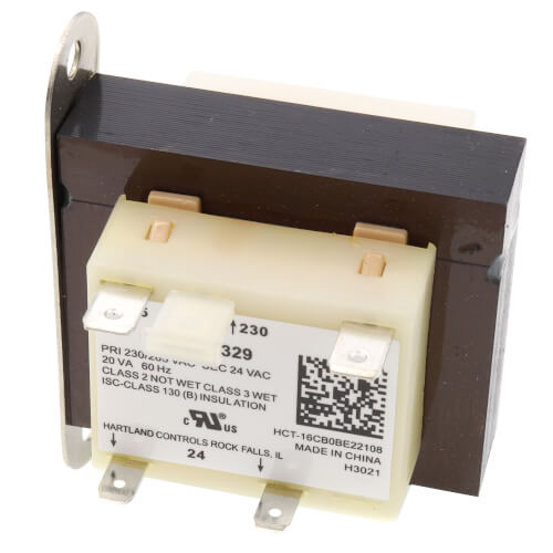 Goodman-Amana 0130M00329S transformer - front view (Voltage: 230/265V; Product Type: Transformer)