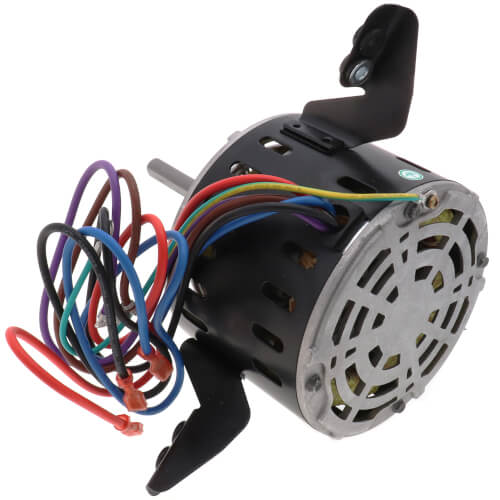 Goodman-Amana 0131M00005PSP motor - side view (Voltage: 208/230V; Product Type: Motor)