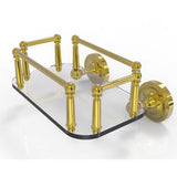 Allied Brass Prestige Regal Collection Wall Mounted Glass Guest Towel Tray in Satin Nickel - Super Arbor