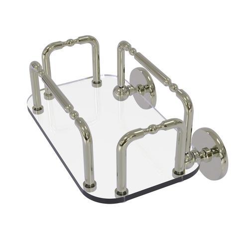 Allied Brass Skyline Polished Nickel Wall Mount Towel Rack