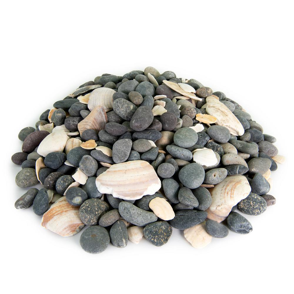Southwest Boulder & Stone 20 lbs. of Mixed 3/8 in. Mexican Beach Pebbles - Super Arbor