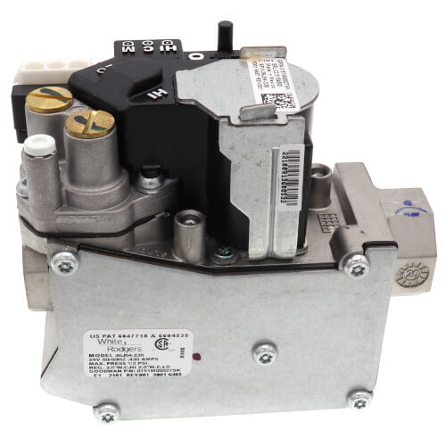 Goodman-Amana 0151M00027SK gas valve - detail view (Product Type: Gas Valve; Type: 2 Stage)