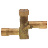 Goodman-Amana 0151R00185S valve - front view (Product Type: Valve)