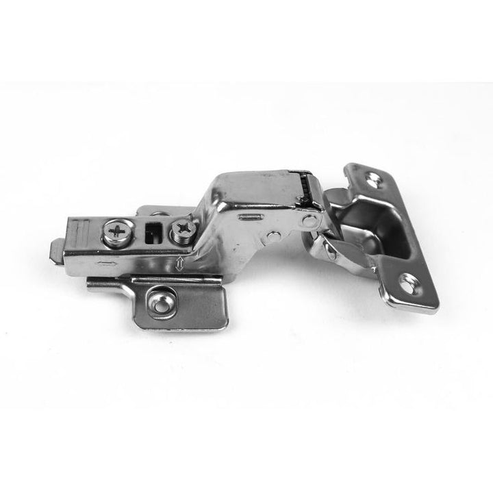 110-Degree 35 mm Inset Overlay Soft Close Frameless Cabinet Hinges with Installation Screws (20-Pairs)