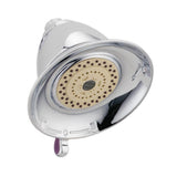 Victorian 3-Spray 5.5 in. Single Wall Mount Fixed Shower Head in Venetian Bronze - Super Arbor