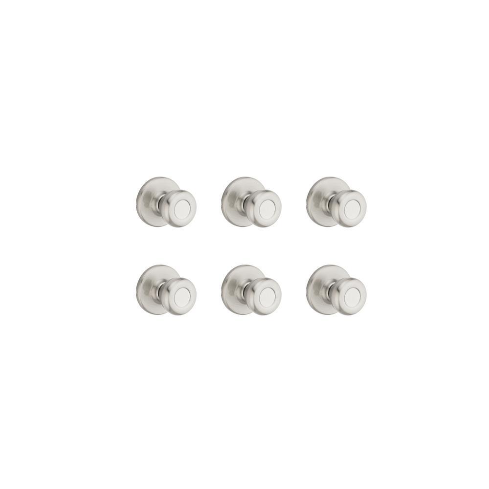 Tylo Satin Chrome Hall/Closet Door Knob - Super Arbor