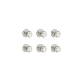 Tylo Satin Chrome Hall/Closet Door Knob - Super Arbor
