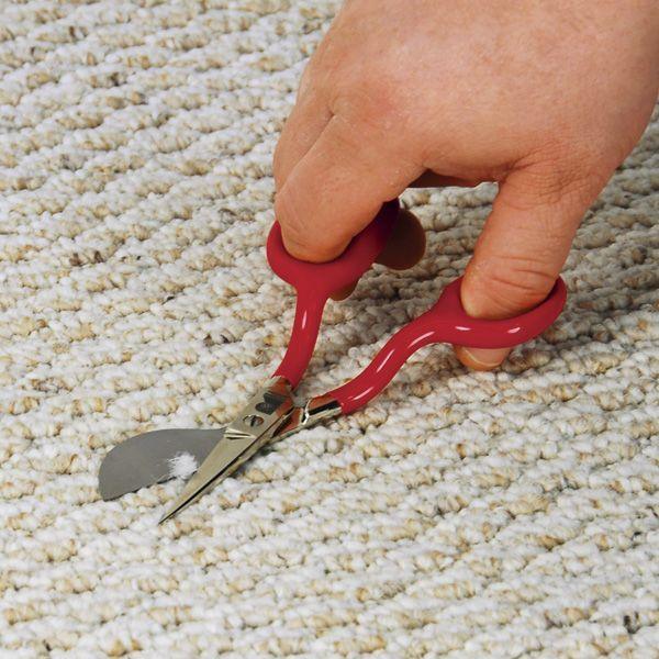 7 in. Duckbill, Carpet Napping Shears, High Carbon Steel - Super Arbor