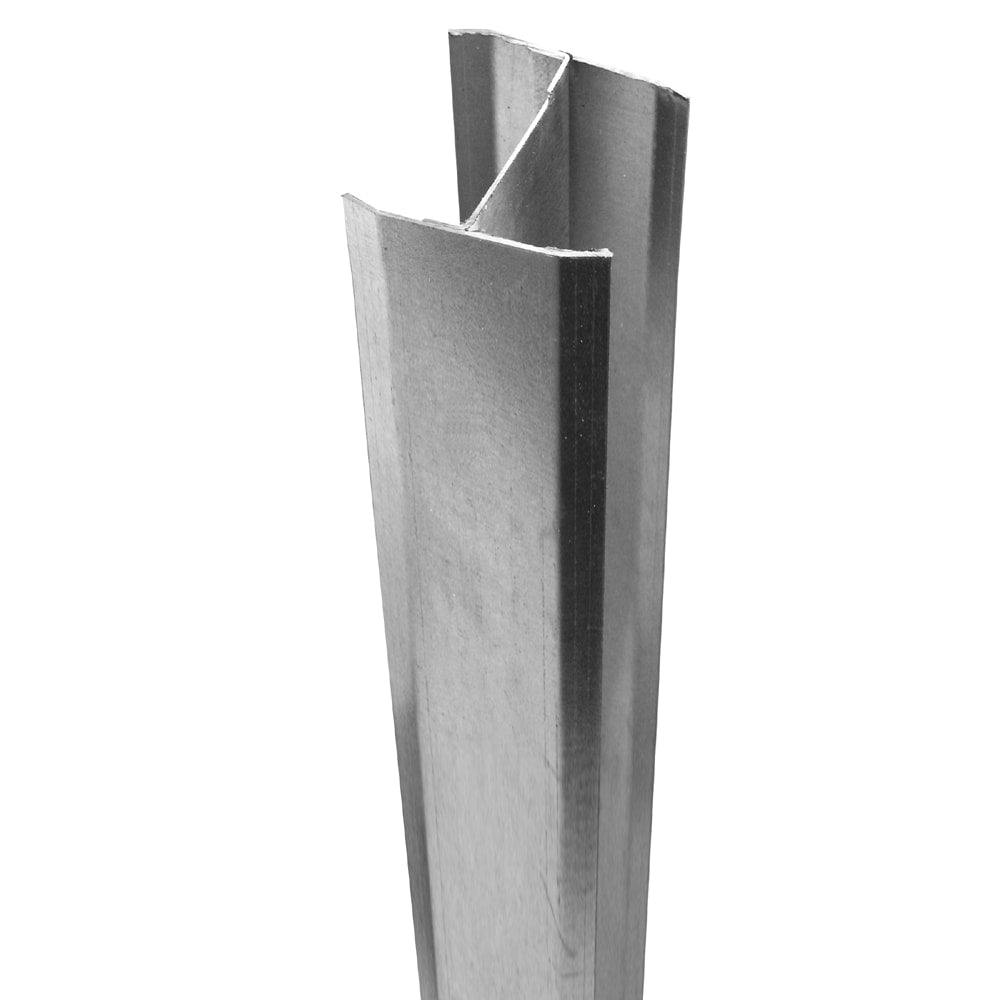 Freedom 5x5x106 5-in Silver Metal Post Insert For Vinyl Fence