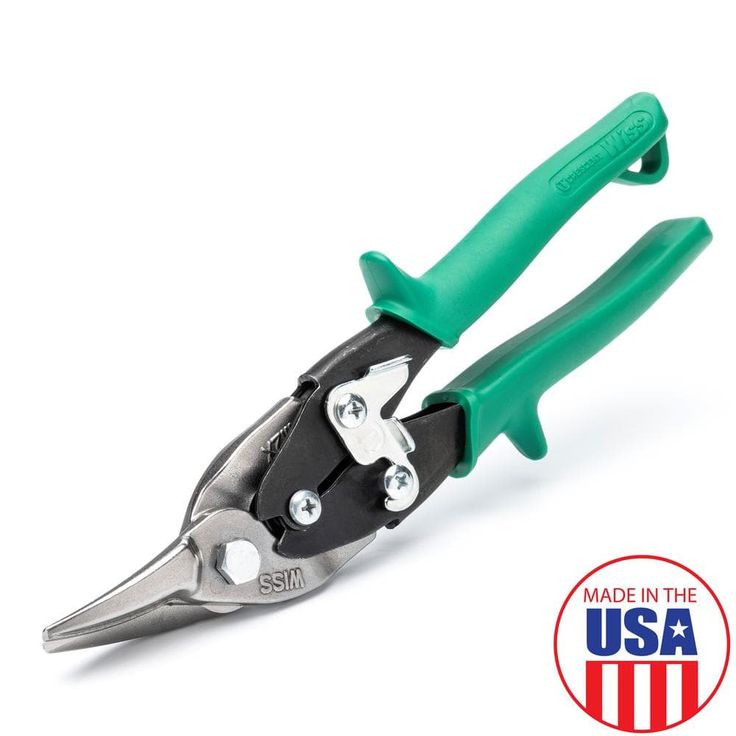 Crescent Wiss 9-3/4 in. Compound Action Straight and Right Cut Aviation Snips