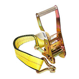 2 in. x 27 ft. Heavy-Duty Ratchet Tie-Down Trailer Strap (10,000 lbs.) - Super Arbor