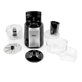Oskar 2-in-1 4-Cup Single Speed Black Salad Prep & Food Processor