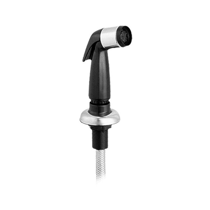EZ-FLO Chrome 2-Handle Deck-Mount High-Arc Handle Kitchen Faucet (Deck Plate Included)