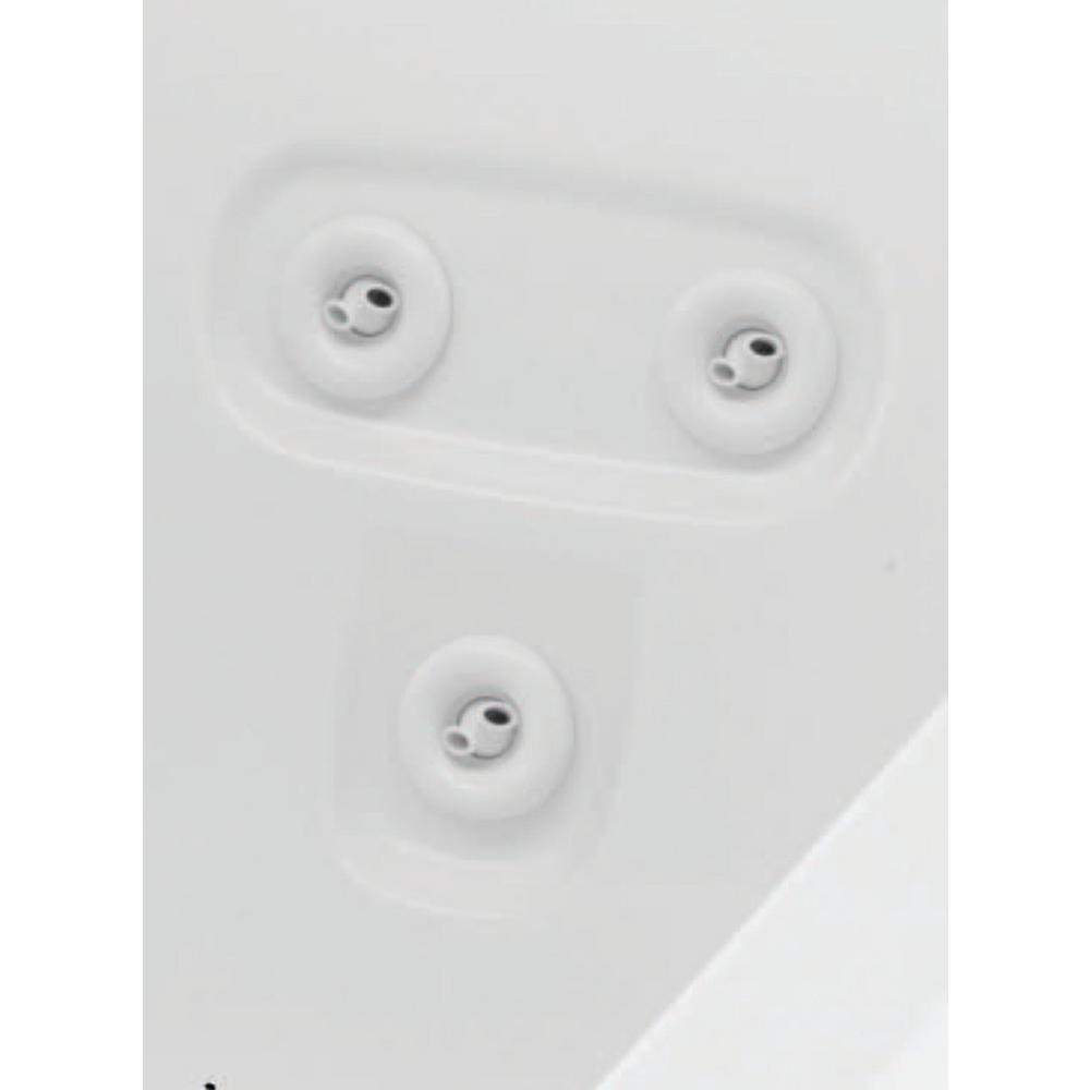Universal Oval 70 in.¬†Acrylic Center Drain Oval Drop-In Air Bath/ Whirlpool Bathtub with Heater in White - Super Arbor