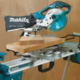 12 in. Dual-Bevel Sliding Compound Miter Saw with Laser with bonus Compact Folding Miter Saw Stand - Super Arbor