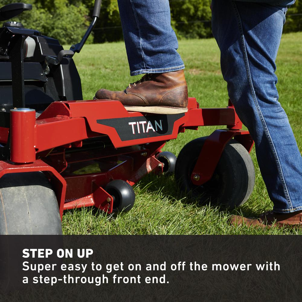 Toro TITAN 60 in. IronForged Deck 24.5 HP Commercial V-Twin Gas Dual Hydrostatic Zero Turn Riding Mower - Super Arbor