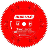 10 in. x 72-Tooth Trex/Composite Material Cutting Saw Blade - Super Arbor