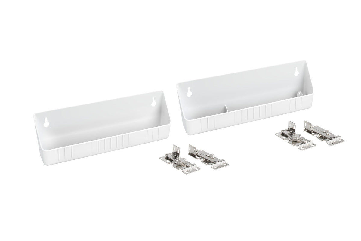 Rev-A-Shelf 14-in W x 3-in H 1-Tier Door/Wall Mount Plastic Tip-Out Tray