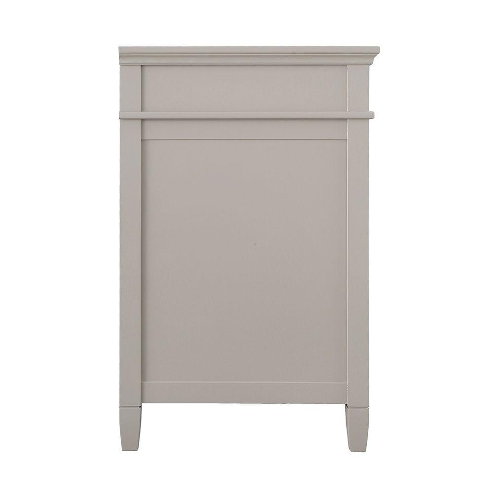 Ashburn 36 in. W x 21.75 in. D Vanity Cabinet in Grey - Super Arbor