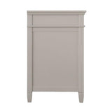 Ashburn 36 in. W x 21.75 in. D Vanity Cabinet in Grey - Super Arbor