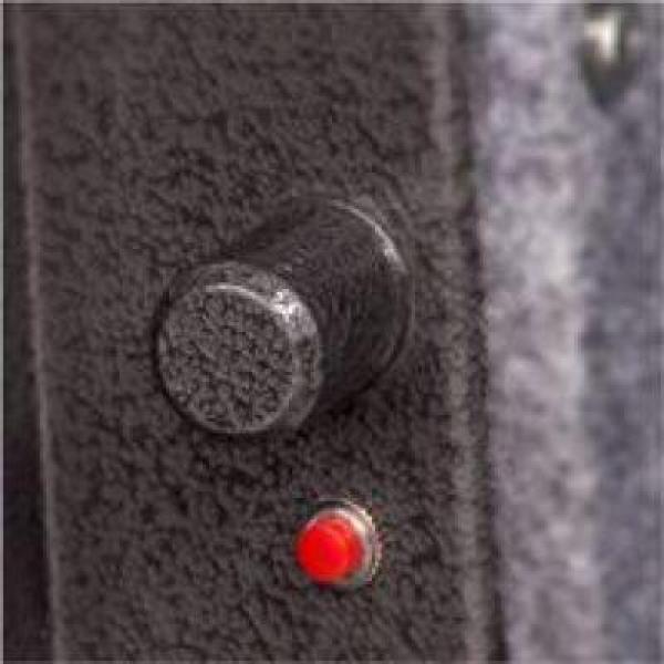 6.4 cu. ft. All Steel Burglary and Fire Safe with Electronic Lock, Hammered Grey - Super Arbor