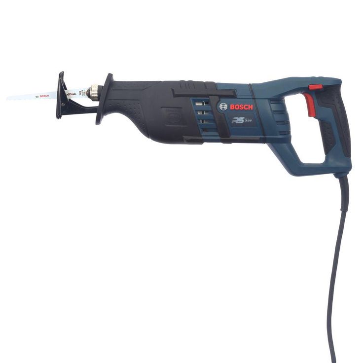 12 Amp Corded 1 in. Variable Speed Compact Reciprocating Saw with All-Purpose Saw Blade and Carrying Case