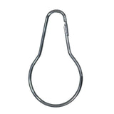 Project Source 12-Pack 1.57-in Silver Curtain Ring