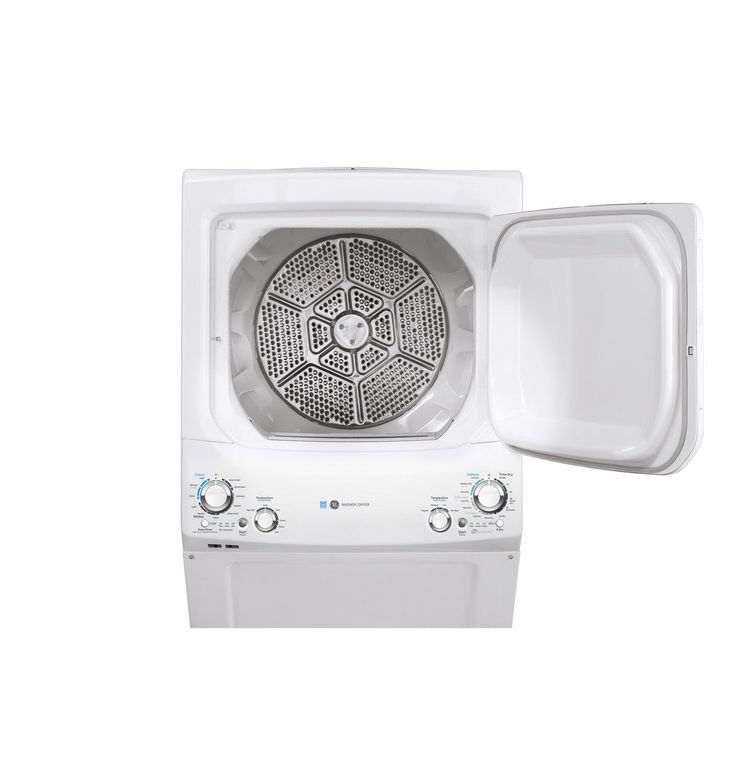 GE Electric Stacked Laundry Center with 3.9-cu ft Washer and 5.9-cu ft Dryer ENERGY STAR