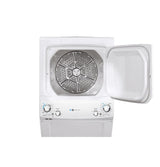 GE Electric Stacked Laundry Center with 3.9-cu ft Washer and 5.9-cu ft Dryer ENERGY STAR