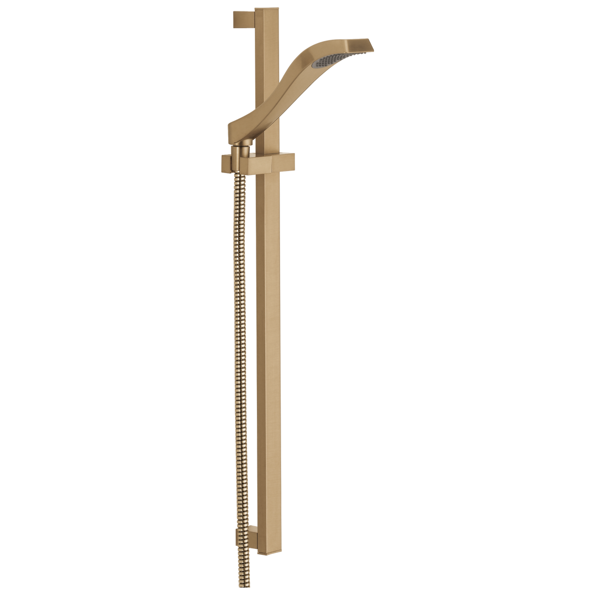 Delta Dryden Champagne Bronze 1-Spray Handheld Shower with Slide Bar, 1.75 GPM (6.6 LPM)