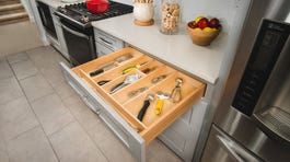 Rev-A-Shelf Tall Wood Utility Tray Insert