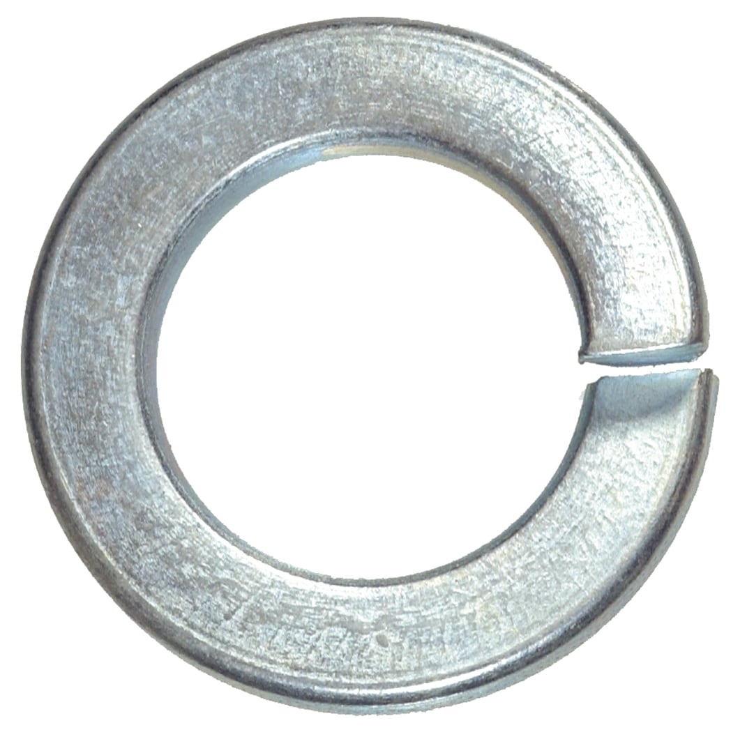 Hillman 7/8 in. Zinc-Plated Steel Split Lock Washer, 10-Pack