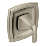Moen Brushed Nickel Lever Shower Handle, 1-Handle Trim, LifeShine Finish