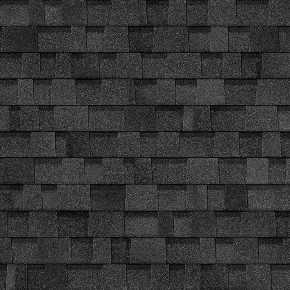 Owens Corning Oakridge 32.8-sq ft Artisan Twilight Black Laminated Architectural Roof Shingles