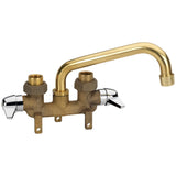 Project Source Rough Brass 2-handle Deck-mount Utility Faucet