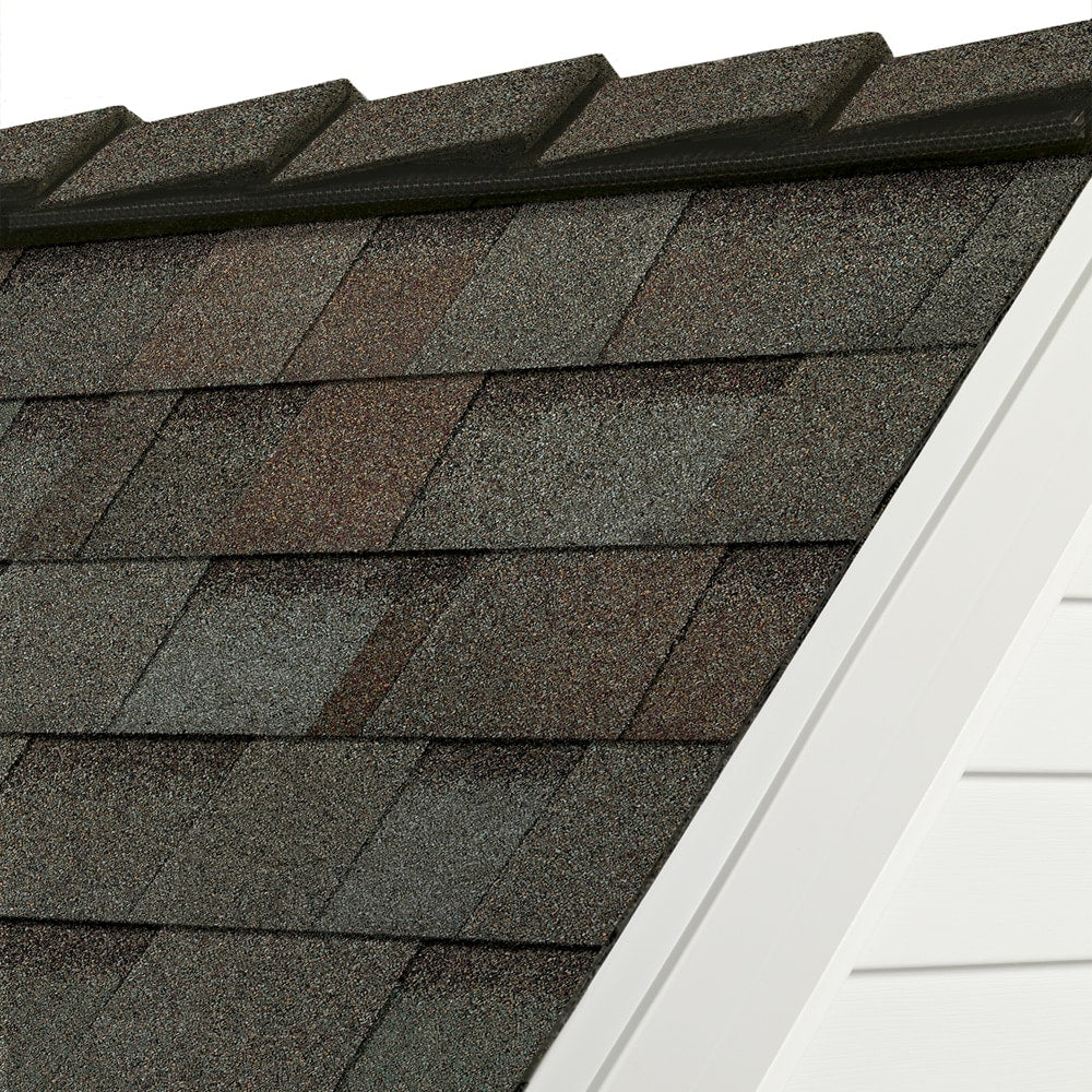 Owens Corning DecoRidge 20-lin ft Artisan Woodland Path Hip & Ridge Roof Shingles, 8-in Series