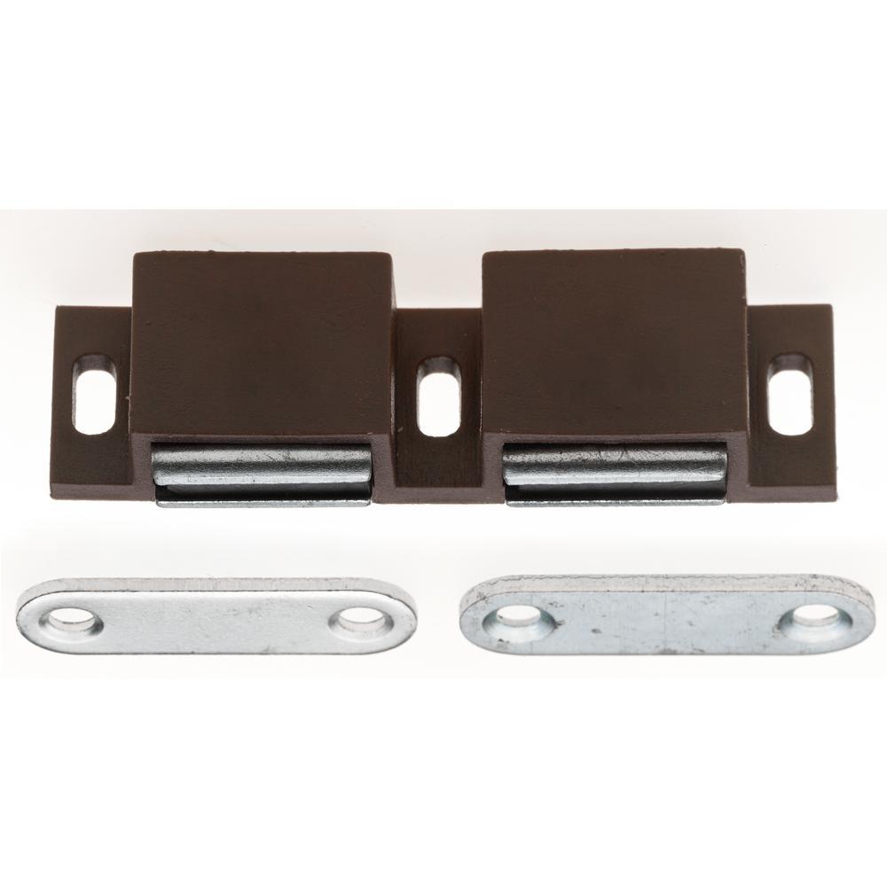 Brown Double Magnetic Touch Door Latch (300-Pack) - Super Arbor