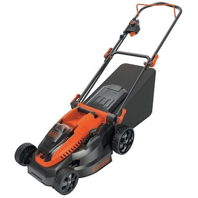 BLACK+DECKER 40-volt Max Lithium Ion Push 16-in Cordless Electric Lawn Mower