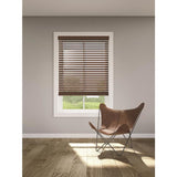 LEVOLOR Trim+Go 2.5-in Slat Width 35-in x 64-in Cordless White Faux Wood Room Darkening Faux Wood Blinds - Super Arbor