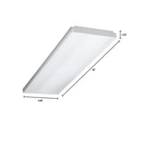 4-Light 4 ft. White Wraparound Light - Super Arbor